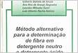 Método alternativo a determinação de fibra em detergente neutro